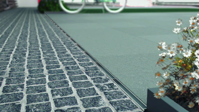 HexaLine topdræn sort 0,5m