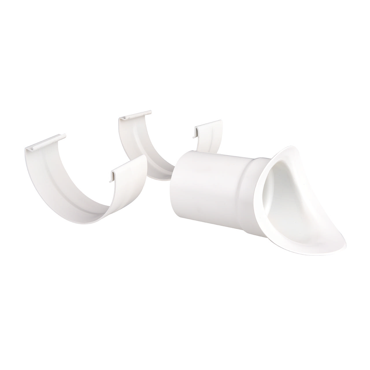 Justerbart PVC tudstk. 11/75 hvid