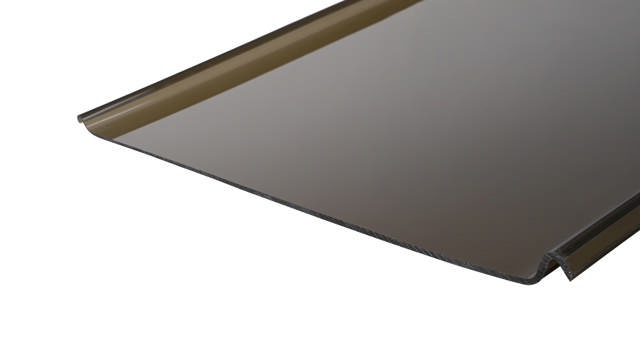 SunGlaze 4mm røg 4200x585mm