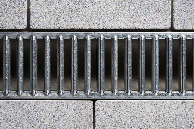 Euro- og HexaLine galv. Rist 0,5m.